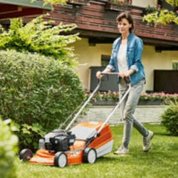 Stihl RM-253 T Petrol Operated Lawn Mower 3.0HP with 50.8 cm Cutting Width
